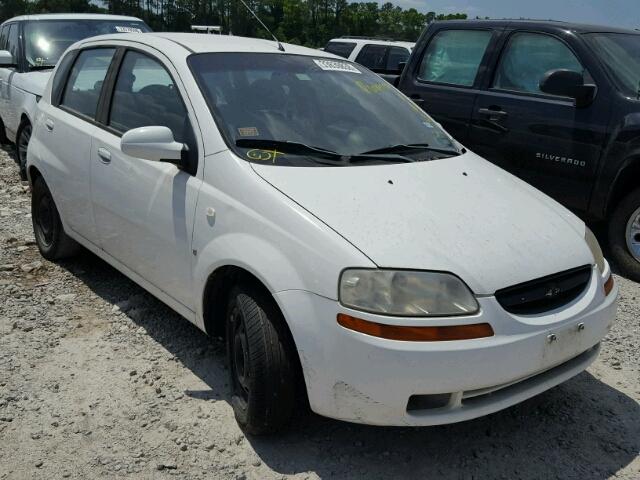 KL1TD66607B694100 - 2007 CHEVROLET AVEO BASE Ağ foto 1