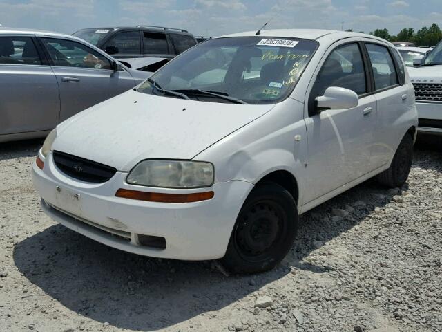KL1TD66607B694100 - 2007 CHEVROLET AVEO BASE Ağ foto 2