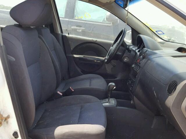 KL1TD66607B694100 - 2007 CHEVROLET AVEO BASE Ağ foto 5