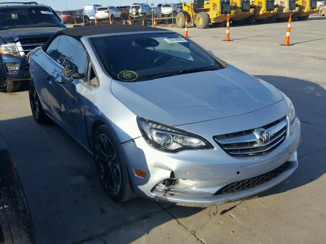 W04WH3N56HG082712 - 2017 BUICK CASCADA PR BLUE photo 1