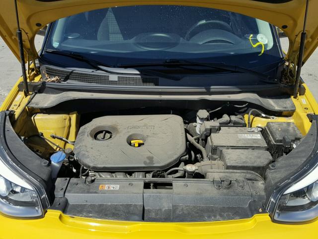 KNDJX3A56F7113902 - 2015 KIA SOUL ! YELLOW photo 7