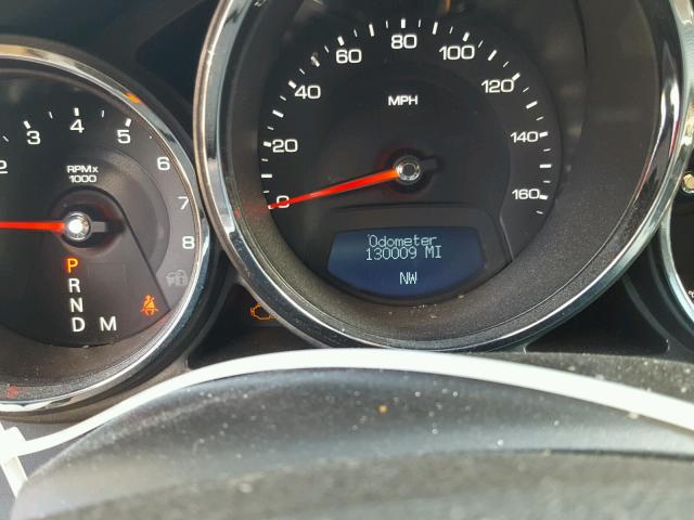 1G6DM5EG9A0109053 - 2010 CADILLAC CTS PERFOR BLACK photo 8