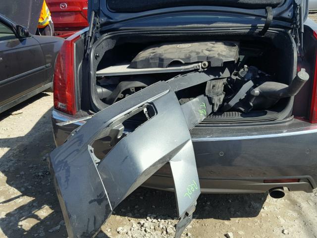 1G6DM5EG9A0109053 - 2010 CADILLAC CTS PERFOR BLACK photo 9