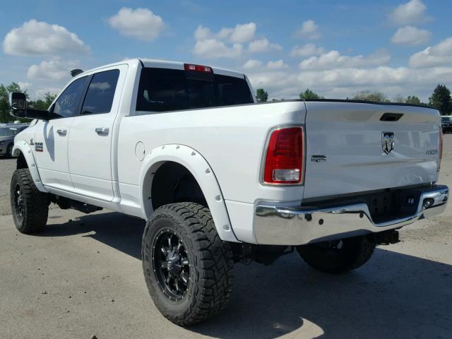 3C6UR5FL0EG314022 - 2014 RAM 2500 LARAM WHITE photo 3