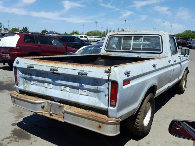 F15HRFE2514 - 1979 FORD F-150 BLUE photo 4