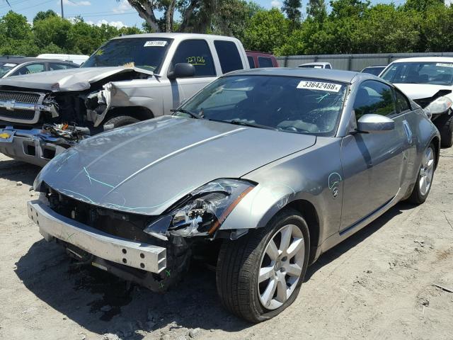 JN1AZ34D83T112477 - 2003 NISSAN 350Z COUPE SILVER photo 2