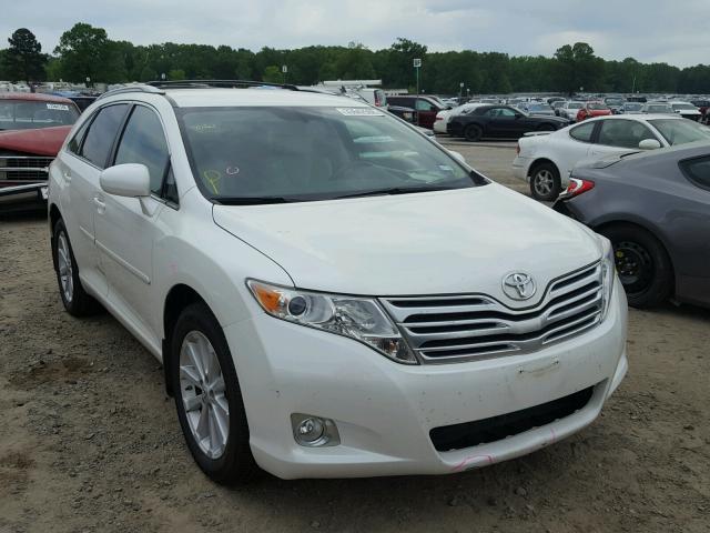 4T3ZE11A49U010092 - 2009 TOYOTA VENZA BASE WHITE photo 1