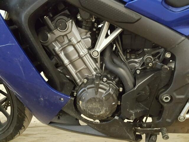 MLHRC7401F5100229 - 2015 HONDA CBR650 F BLUE photo 7