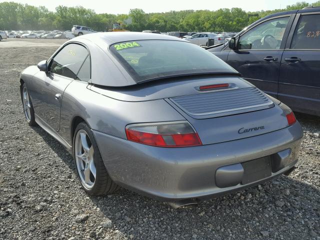 WP0CA29984S651443 - 2004 PORSCHE 911 CARRER GRAY photo 3