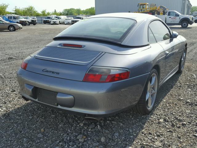 WP0CA29984S651443 - 2004 PORSCHE 911 CARRER GRAY photo 4