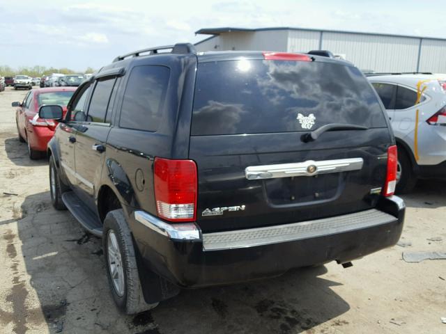 1A8HX58P77F506809 - 2007 CHRYSLER ASPEN LIMI BLACK photo 3