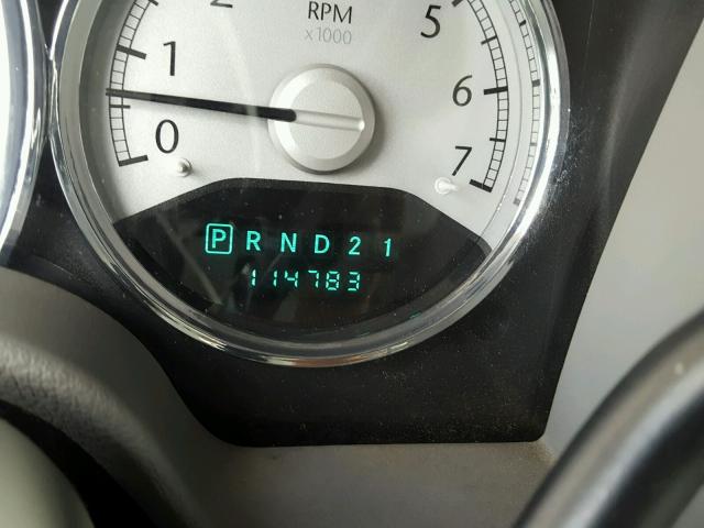 1A8HX58P77F506809 - 2007 CHRYSLER ASPEN LIMI BLACK photo 8