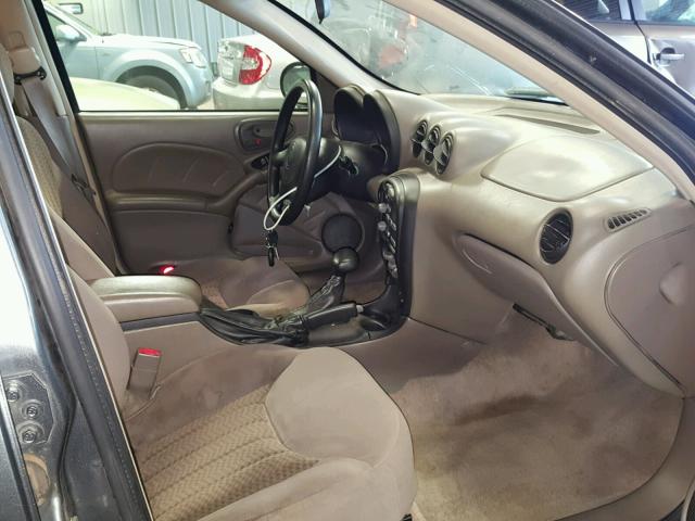 1G2NF52EX4M639788 - 2004 PONTIAC GRAND AM S GRAY photo 5