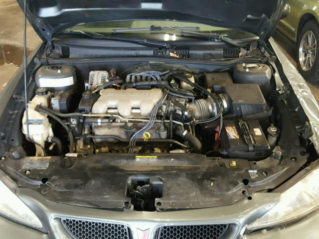 1G2NF52EX4M639788 - 2004 PONTIAC GRAND AM S GRAY photo 7
