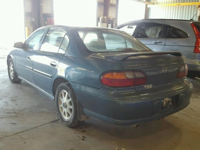 1G1NE52J4X6195143 - 1999 CHEVROLET MALIBU LS GREEN photo 3