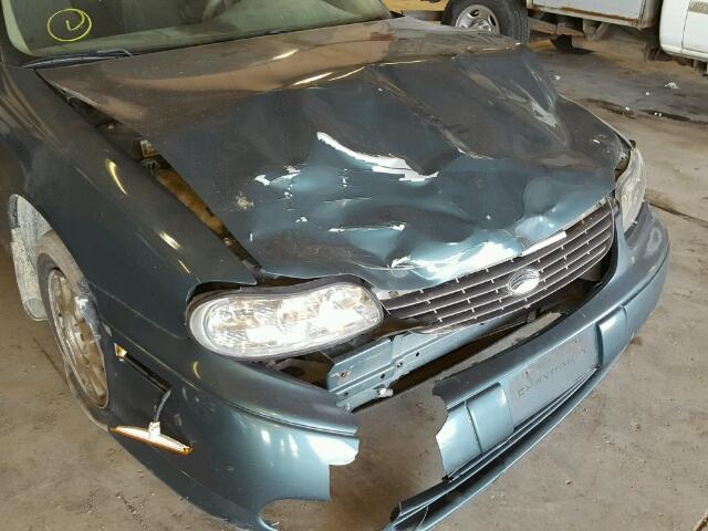 1G1NE52J4X6195143 - 1999 CHEVROLET MALIBU LS GREEN photo 9