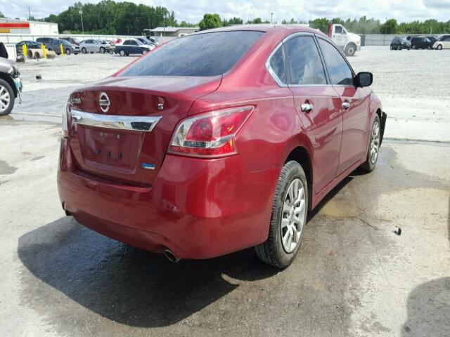 1N4AL3AP2DC134995 - 2013 NISSAN ALTIMA 2.5 RED photo 4