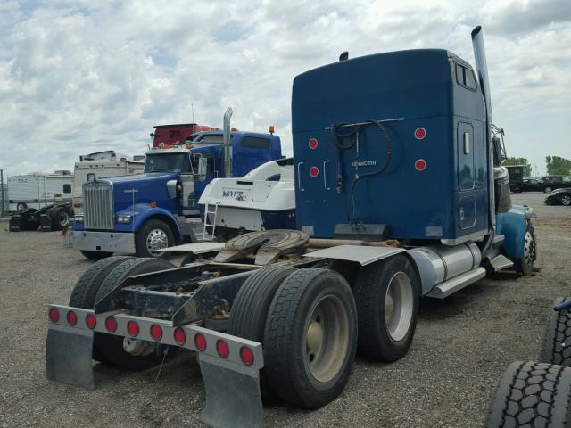 1XKWDR9X7WR762897 - 1998 KENWORTH CONSTRUCTI BLUE photo 4