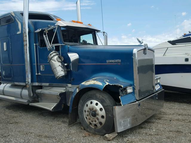 1XKWDR9X7WR762897 - 1998 KENWORTH CONSTRUCTI BLUE photo 9