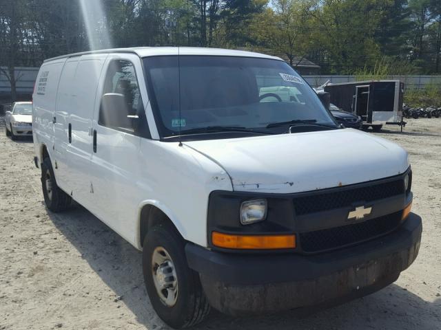 1GCGG25C381185482 - 2008 CHEVROLET EXPRESS G2 WHITE photo 1