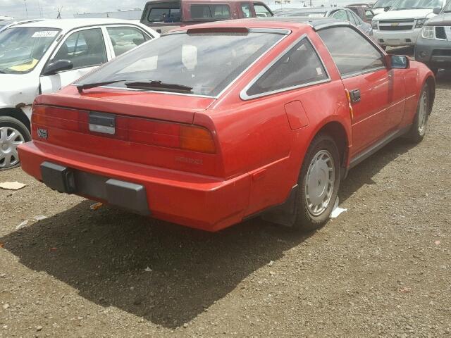 JN1HZ14S9JX277946 - 1988 NISSAN 300ZX RED photo 4