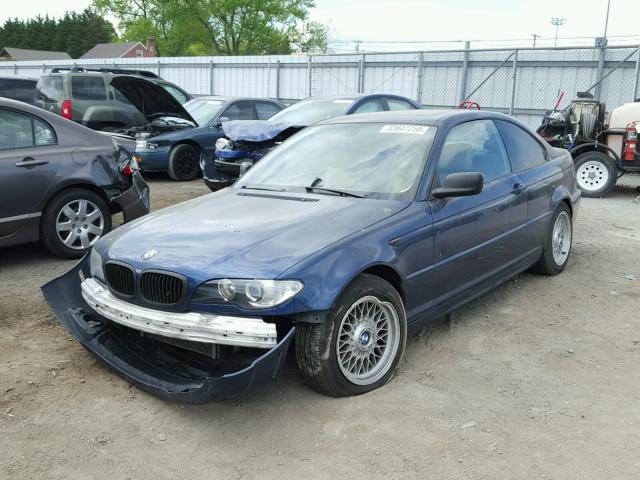 WBABD33486PL08804 - 2006 BMW 325 CI BLUE photo 2