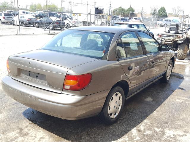 1G8ZH54821Z255513 - 2001 SATURN SL1 GRAY photo 4