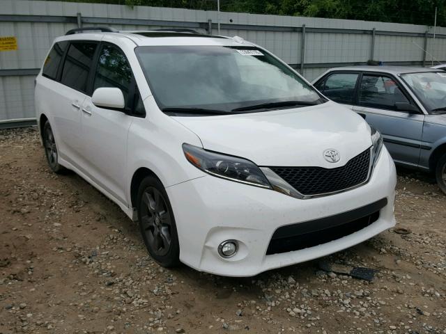 5TDXK3DC8FS687295 - 2015 TOYOTA SIENNA SPO WHITE photo 1