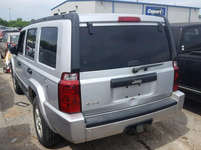 1J8HG48K16C252173 - 2006 JEEP COMMANDER GRAY photo 3