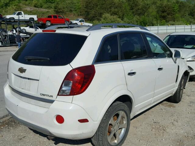 3GNFL3EK5DS512727 - 2013 CHEVROLET CAPTIVA LT WHITE photo 4