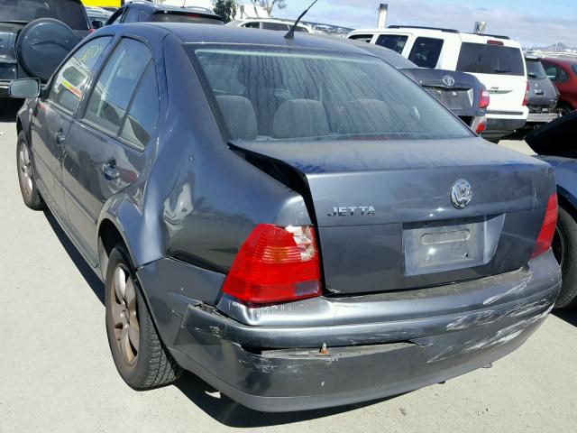 3VWSK69M13M038864 - 2003 VOLKSWAGEN JETTA GLS GRAY photo 3