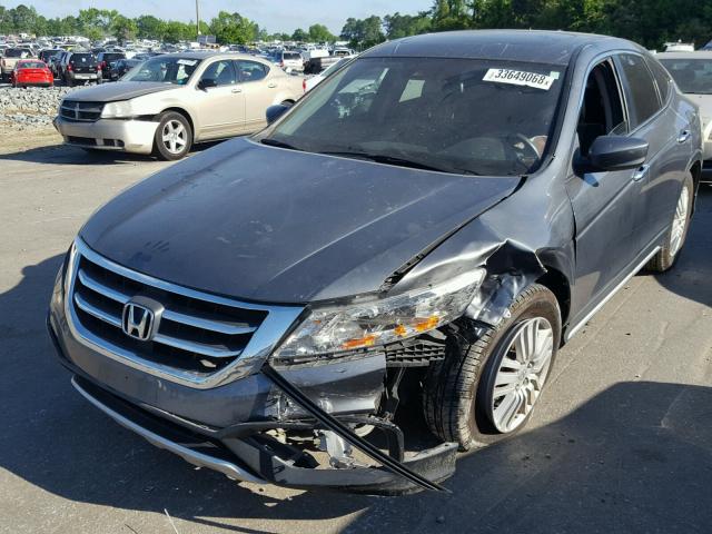 5J6TF3H53EL002130 - 2014 HONDA CROSSTOUR CHARCOAL photo 2