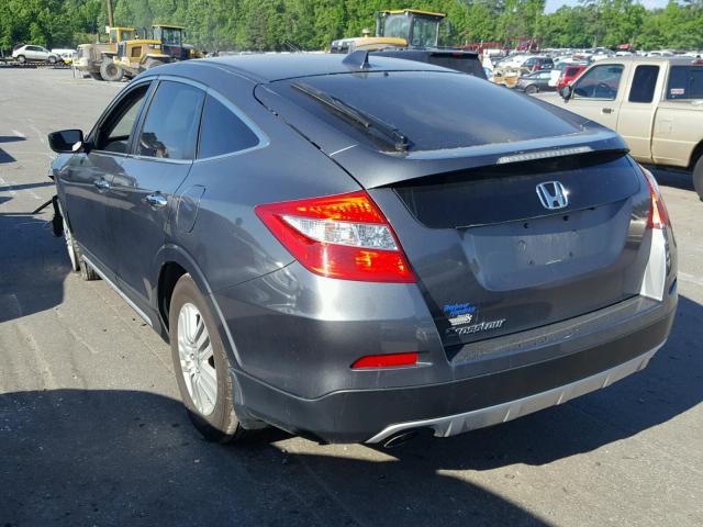 5J6TF3H53EL002130 - 2014 HONDA CROSSTOUR CHARCOAL photo 3