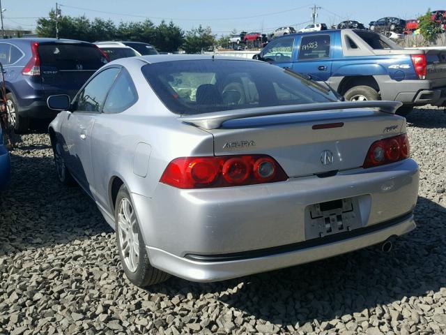 JH4DC54896S014321 - 2006 ACURA RSX SILVER photo 3
