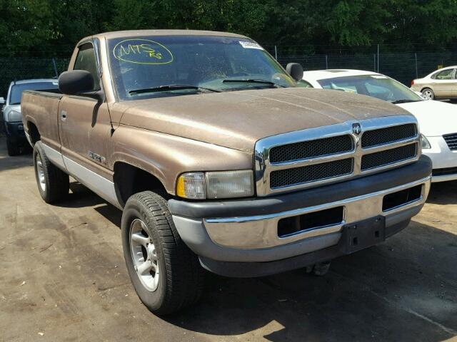 1B7HF16Y4YS576811 - 2000 DODGE RAM 1500 GOLD photo 9