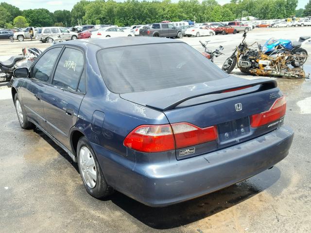 1HGCF8646XA094105 - 1999 HONDA ACCORD DX BLUE photo 3