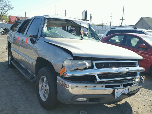 3GNEC16TX1G156037 - 2001 CHEVROLET SUBURBAN C SILVER photo 1