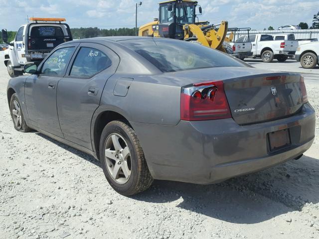 2B3KA43G98H272755 - 2008 DODGE CHARGER GRAY photo 3