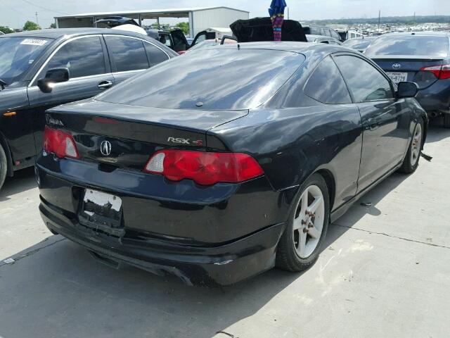 JH4DC530X4S008438 - 2004 ACURA RSX TYPE-S BLACK photo 4