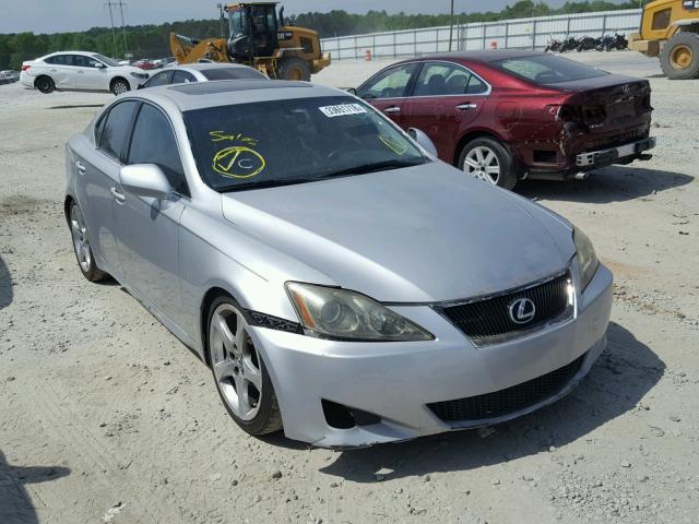 JTHBK262X72022673 - 2007 LEXUS IS 250 SILVER photo 1