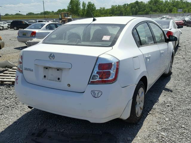 3N1AB61EX8L688862 - 2008 NISSAN SENTRA 2.0 WHITE photo 4