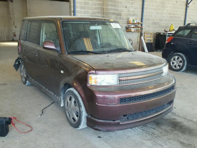 JTLKT324164125094 - 2006 TOYOTA SCION XB BROWN photo 1