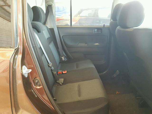 JTLKT324164125094 - 2006 TOYOTA SCION XB BROWN photo 6