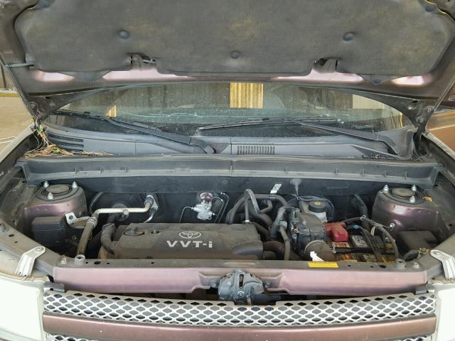 JTLKT324164125094 - 2006 TOYOTA SCION XB BROWN photo 7