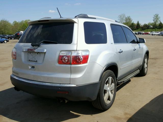 1GKLRMEDXAJ192484 - 2010 GMC ACADIA SLT ვერცხლისფერი ფოტო 4