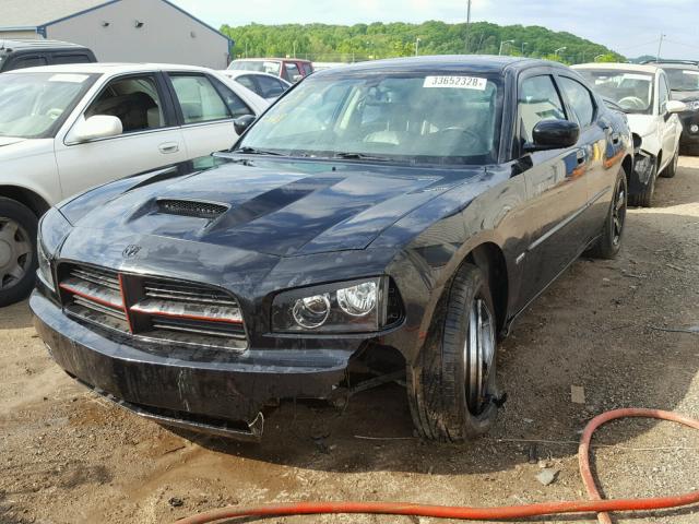 2B3KA53H18H265541 - 2008 DODGE CHARGER R/ BLACK photo 2