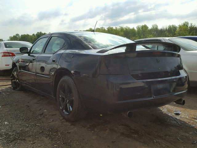 2B3KA53H18H265541 - 2008 DODGE CHARGER R/ BLACK photo 3