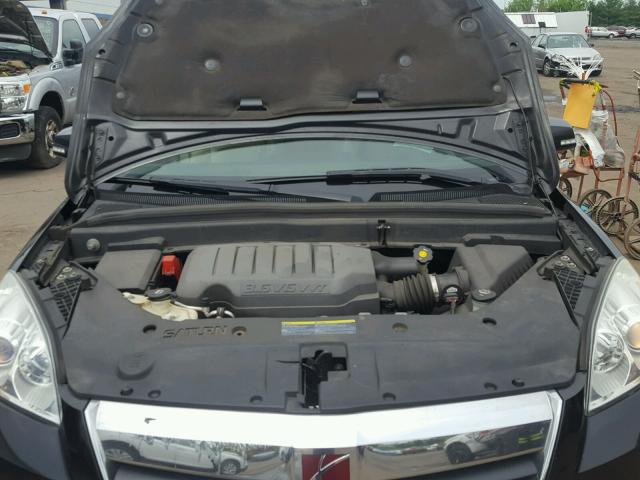 5GZEV23728J179447 - 2008 SATURN OUTLOOK XR შავი ფოტო 7