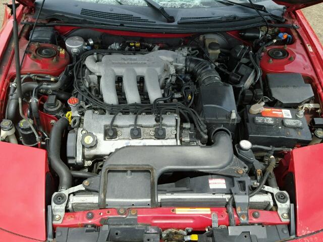 1ZVCT22B1P5199536 - 1993 FORD PROBE GT RED photo 7