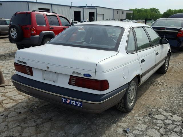 1FACP50U4MA199570 - 1991 FORD TAURUS L WHITE photo 4